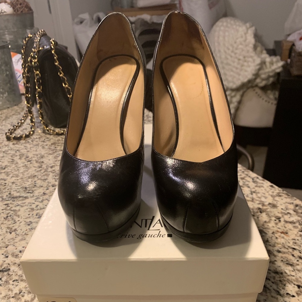 YSL Gisele 80 Black 8.5US